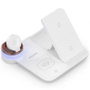 AISENS Cargador Inalámbrico 4 en 1 15W Blanco ASCH-15W4WC061-W